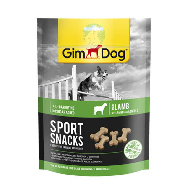 تشویقی سگ با طعم بره 150گرمی Gimdog Sport
